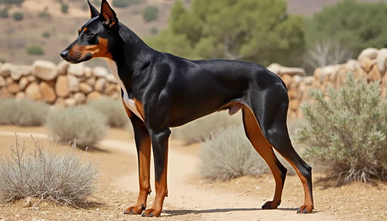 descubre todo sobre el ratonero murciano: sus características físicas, su origen español y el temperamento que lo convierte en un excelente compañero y perro de trabajo.