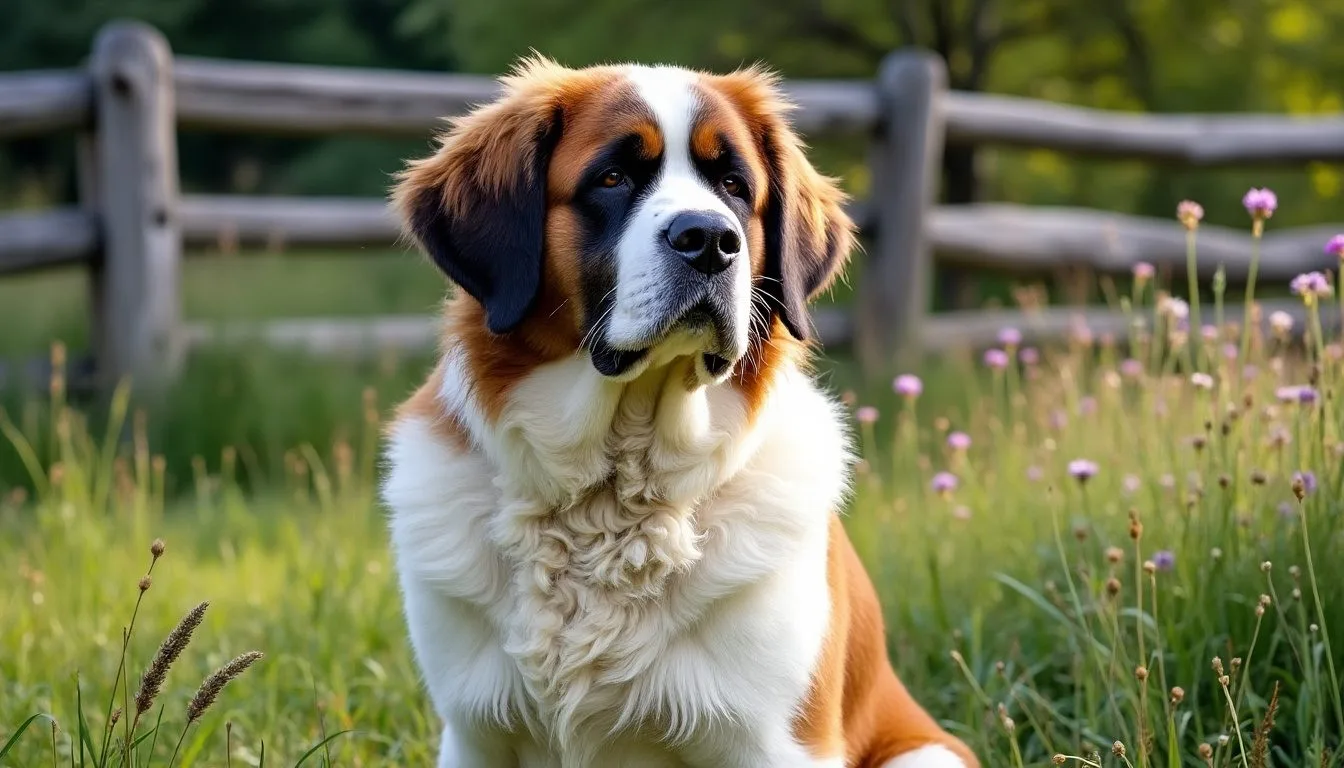 descubre las características del san bernardo, su fascinante historia y consejos prácticos para su cuidado diario. aprende cómo mantener feliz y saludable a esta noble raza de perro.