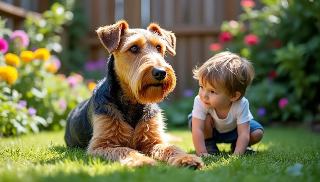 descubre las características del airedale terrier, consejos esenciales de cuidados y recomendaciones útiles para convivir felizmente con esta raza inteligente y activa.